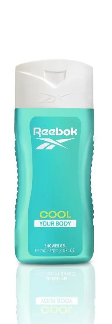 Reebok, Cool your body, żel pod prysznic dla kobiet, 250 ml