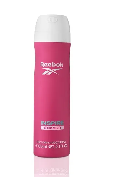 Reebok, Inspire your mind, dezodorant w sprayu dla kobiet, 150 ml