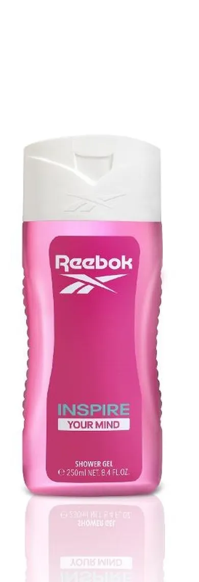 Reebok, Inspire your mind, żel pod prysznic dla kobiet, 250 ml