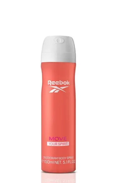 Reebok, Move your spirit, dezodorant w sprayu dla kobiet, 150 ml