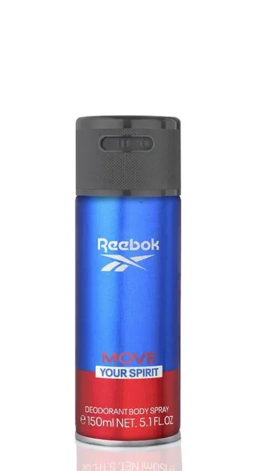 Reebok, Move your spirit, dezodorant w sprayu dla mężczyzn, 150 ml