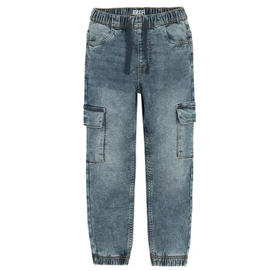 Regulowane jeansy o kroju jogger Cool Club