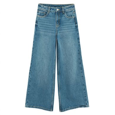 Regulowane spodnie jeansowe wide leg Cool Club