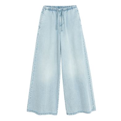 Regulowane spodnie wide leg z gumką Cool Club