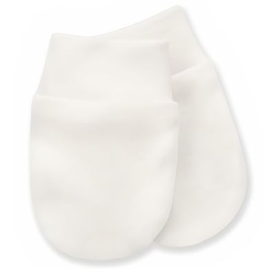 Rękawiczki niedrapki niemowlęce, ecru, Pinokio