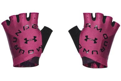 Rękawiczki sportowe damskie, różowe, Under Armour Graphic Training Gloves