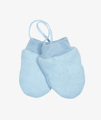 Rękawiczki zimowe niemowlęce, niebieskie, Iltom