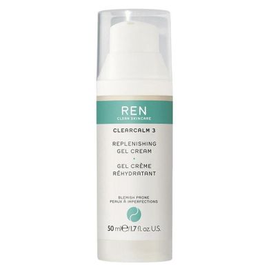 REN, Clearcalm Replenishing Gel Cream, krem-żel do twarzy na dzień, 50 ml