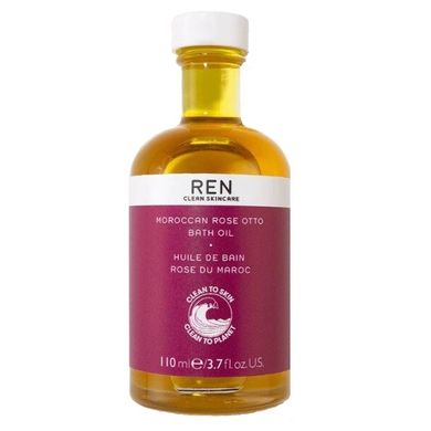 REN, Moroccan Rose Otto Bath Oil, nawilżający olejek do kąpieli, 110 ml