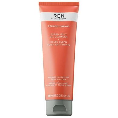 REN, Perfect Canvas Clean Jelly Oil Cleanser, żel oczyszczający do twarzy, 100 ml