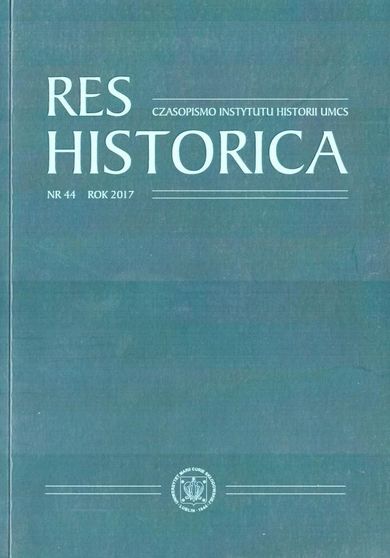 Res Historica. Tom 44