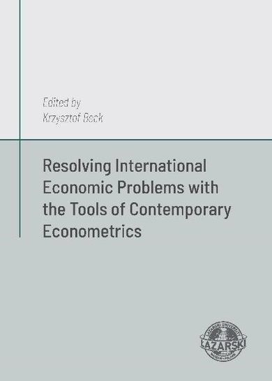 Resolving international economic problems with the tools of contemporary econometrics