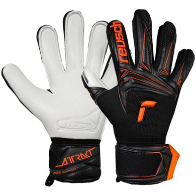Reusch, rękawice piłkarskie, Attrakt Advance Finger Support Junior 56 72 210 7783, rozmiar 6,5