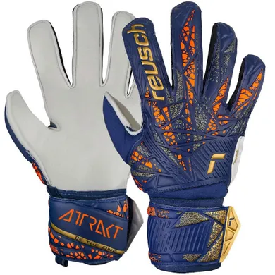 Reusch, rękawice piłkarskie, Attrakt Infinity Solid Junior 54 72 515 4410, rozmiar 8