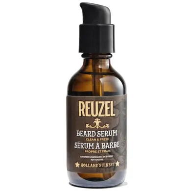 Reuzel, Beard Serum, wzmacniające serum do brody i wąsów dla mężczyzn, Clean & Fresh, 50g