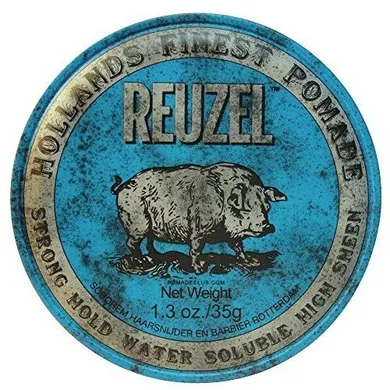 Reuzel, Hollands Finest, mocno utrwalająca pomada na bazie wody Blue, 35 g