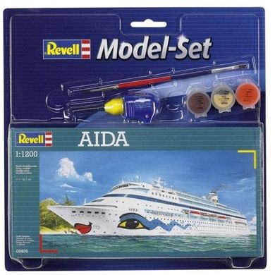 Revell, Aida 1:1200, zestaw modelarski z akcesoriami
