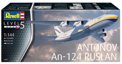 Revell, Antonov AN-124 Ruslan, model plastikowy, 1:144