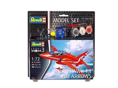 Revell, BAE Hawk T.1 Red Arrow, model samolotu do sklejania