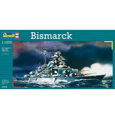 Revell, Bismarck (mini) 1:1200, model do sklejania