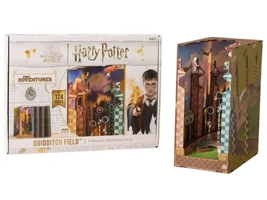 Revell, Book Nooks, Harry Potter, Boisko Quidditch, miniaturowy świat, diorama, 124 elementy