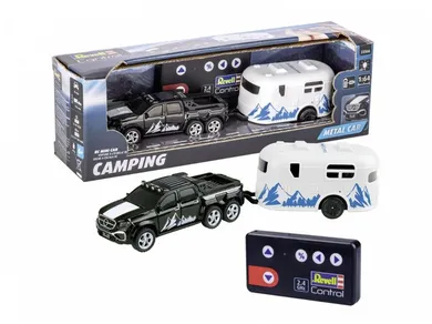 Revell Controll, Mini pojazd z przyczepą campingową, zdalnie sterowany, 23566
