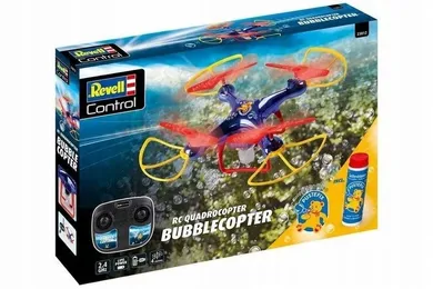 Revell Controll, Quadrocopter Bubblecopter, dron z bańkami mydlanymi, zdalnie sterowany, 23812