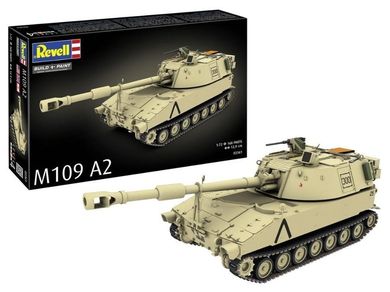 Revell, Czołg M 109 A2, model do składania, 1:72