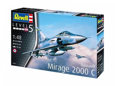 Revell, Dassault Mirage 2000c, model do składania, 1:48