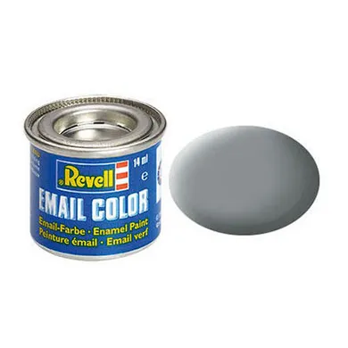 Revell, Email Color 43 Middle Grey Mat, farba