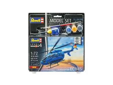Revell, Eurocopter EC 145 Builders' Choice, helikopter, model do sklejania, 1:72