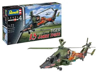 Revell, Eurocopter Tiger 15 Jahre Tiger, helikopter do sklejania, 1:72