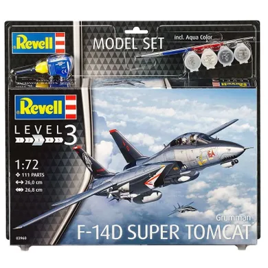 Revell, F-14D Super Tomcat, model do sklejania, 1:72