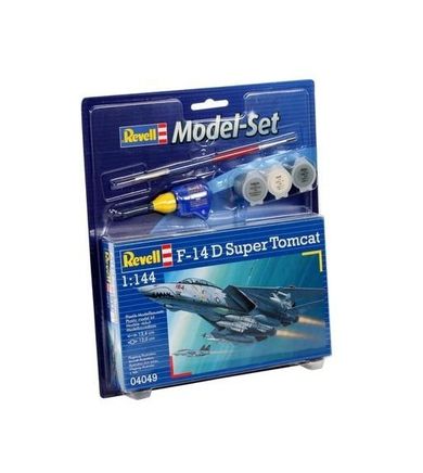 Revell, F-14D Super Tomcat, zestaw modelarski z akcesoriami, 1:144