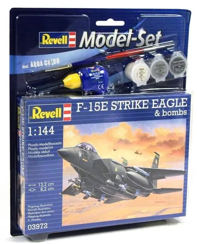 Revell, F-15E Strike Eagle & Bombs, model do sklejania