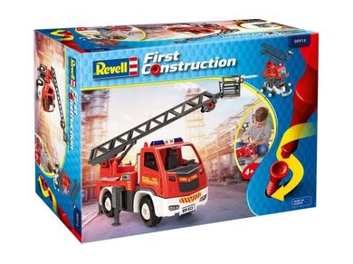 Revell, First Construction, Wóz strażacki, pojazd do składania