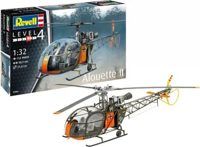 Revell, helikopter Alouette II, model do sklejania, 1:32