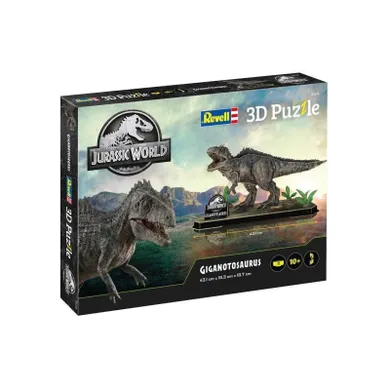Revell, Jurassic World Rebirth, Giganotosaurus, puzzle 3D