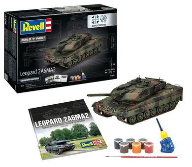 Revell, Leopard 2A6MA2, model czołgu do składania, 1:35