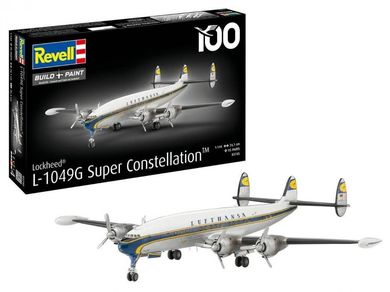 Revell, Lockheed L.1049G Super Constellation Lufthansa, model samolotu do składania, 1:144