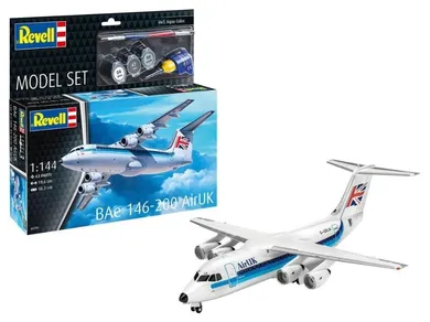 Revell, Model Set, BAe 146-200 AirUK, model do sklejania