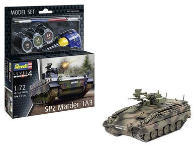 Revell, Model Set, Czołg SPz Marder 1A3, model do sklejania z farbami