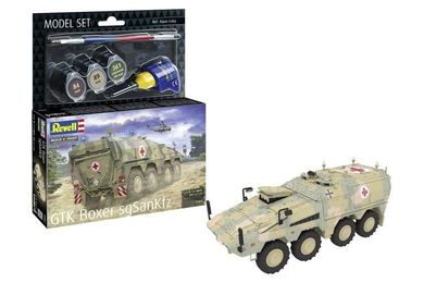 Revell, Model Set, GTK Boxer sgSanKfz, model do sklejania z farbami