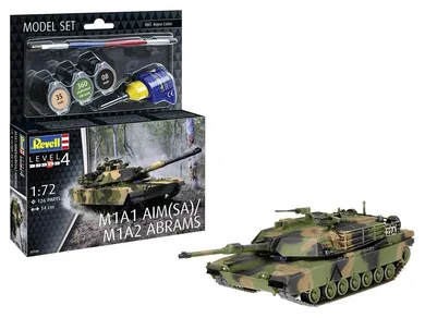 Revell, Model Set, M1A1 AIM(SA)/ M1A2 Abrams, model do sklejania