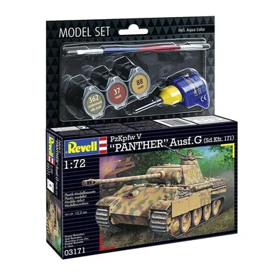 Revell, Model Set, PzKpfw V PANTHER Ausf.G (Sd.Kfz. 171), model do sklejania