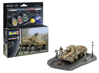 Revell, Model Set, Sd. Kfz. 234/2 Puma, model do sklejania