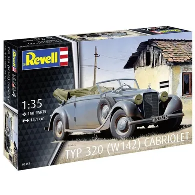 Revell, Model Set, Typ 320 (W142) Cabriolet, model do sklejania