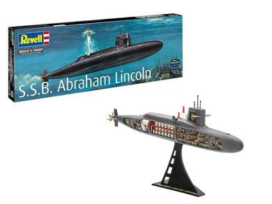 Revell, Statek S.S.B. Abraham Lincoln W/IN, model do składania, 1:253