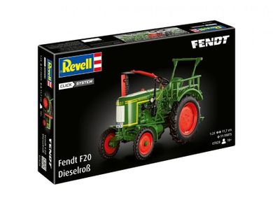 Revell, Traktor Frendt F20, model do składania, 1:24