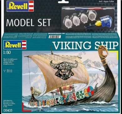Revell, Viking ship, model statku do sklejania, 1:50